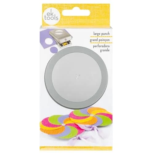 EK Tools 2-inch Metal Paper Punch, Multicolor, 5.08 cm (2 Inch) | Create Precise Circles for Handmade Cards, Scrapbooking, Gift Tags thumbnail 2