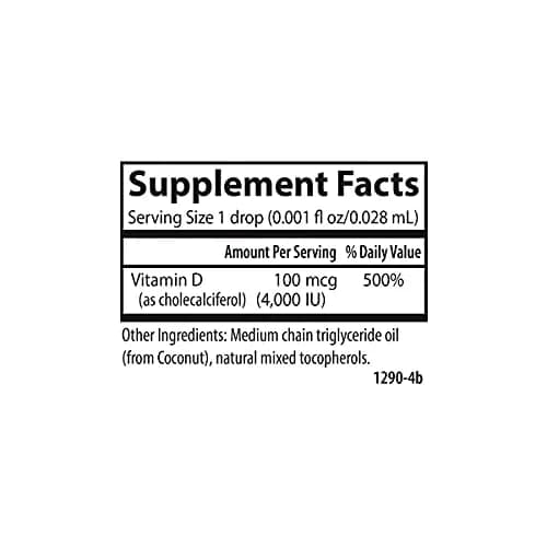 Carlson Super Daily D3 Liquid 4,000 IU (100 mcg) | Supports Heart, Immune, Bone Health thumbnail 5