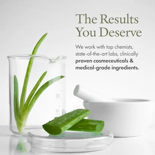 emerginC Scientific Organics At-Home Facial Peel + Clarifying Kit | Exfoliating Pads for Fine Lines & Pores (60 Treatments) thumbnail 5