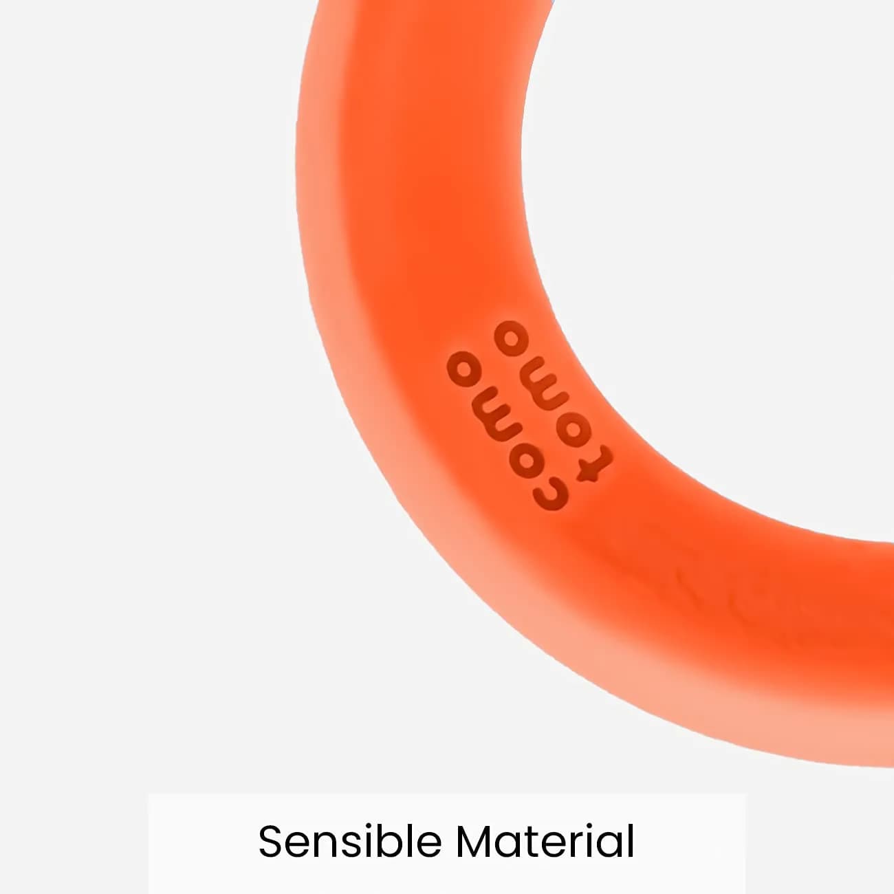 Comotomo Silicone Baby Teether, Orange | BPA-Free, Food-Grade Silicone - view 5