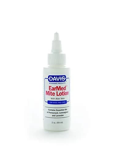 Davis EML02 EarMed Mite Lotion for Pets 2 oz | Insecticide-Free Ear Care Solution thumbnail 1