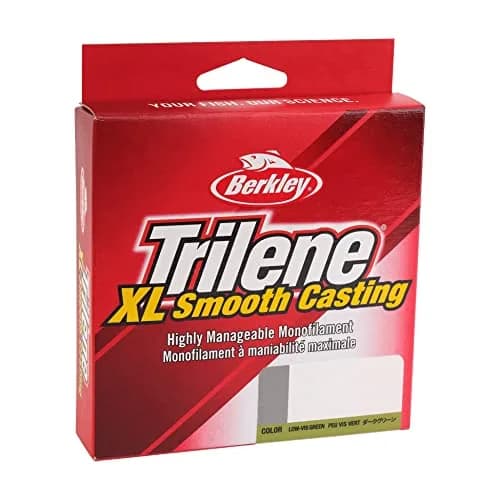Berkley Trilene XL Low-Vis Green 10lb | 4.5kg, 300yd | 274m Monofilament Fishing Line for Freshwater thumbnail 4