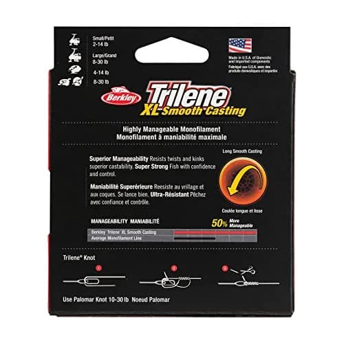 Berkley Trilene XL Low-Vis Green 10lb | 4.5kg, 300yd | 274m Monofilament Fishing Line for Freshwater thumbnail 6