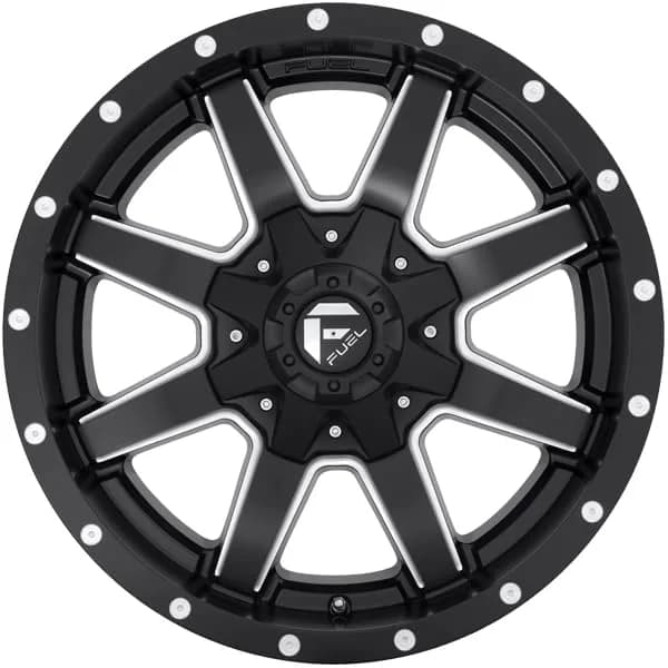 Fuel Off-Road D538 Maverick 20x9 Matte Black Wheel | 5x139.75 Bolt Pattern, 20 Inch Diameter, 9 Inch Width thumbnail 8