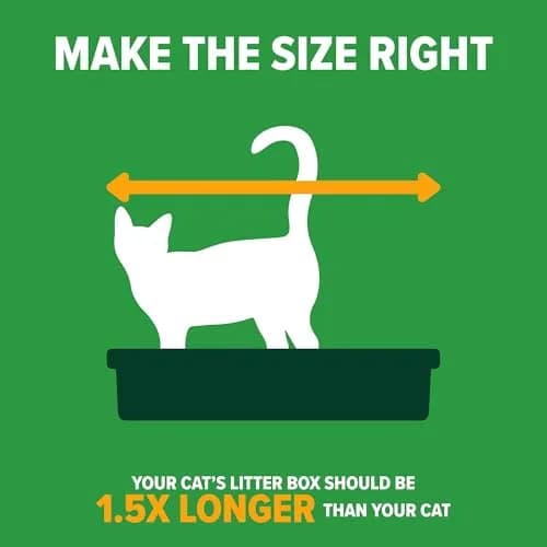 Arm & Hammer Simply Recycled Plastic Cat Litter Pan, Large, Black | Odor Control & Easy Clean thumbnail 5