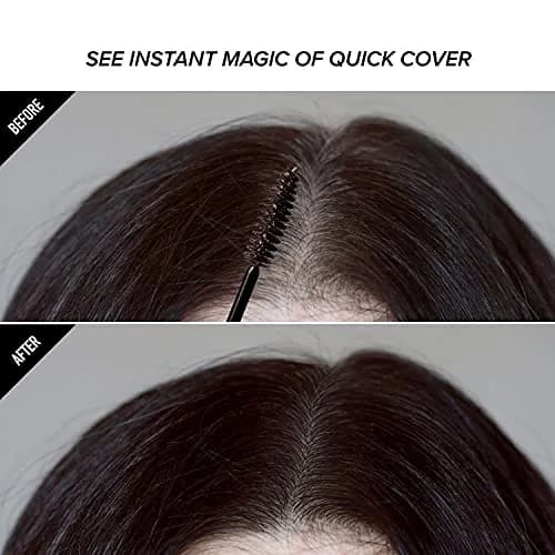 Red by Kiss Quick Cover Root Touch Up Mascara 0.24oz | Water-Resistant Gray Concealer with Jojoba Oil thumbnail 4