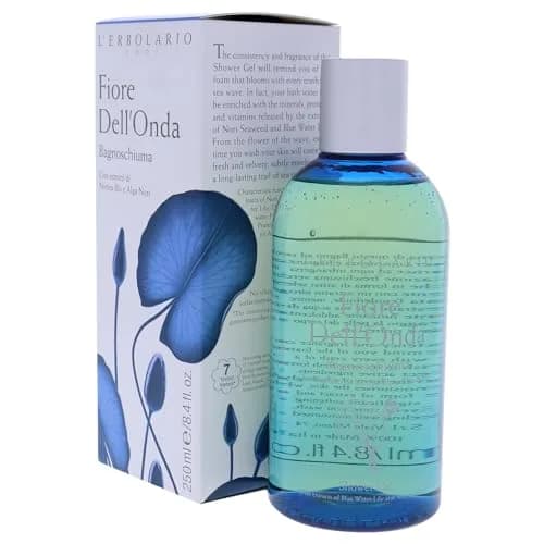 L'Erbolario Fiore Dell’Onda Shower Gel 250ml (8.4 Fl Oz) | Moisturizing Body Wash with Sea Minerals thumbnail 4