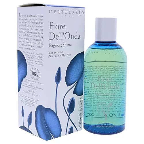 L'Erbolario Fiore Dell’Onda Shower Gel 250ml (8.4 Fl Oz) | Moisturizing Body Wash with Sea Minerals thumbnail 3