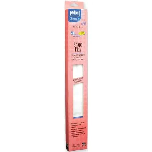 Pellon Shape-Flex Iron-On Fusible Interfacing 15" x 2 Yards (72" x 15") | Crisp Support for Collars, Cuffs & Bags thumbnail 1