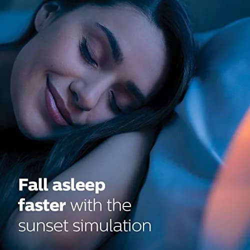 Philips Wake-Up Light, Colored Sunrise & Sunset Simulation, 5 Natural Sounds, FM Radio & Reading Lamp, Tap Snooze, HF3520/60 thumbnail 4