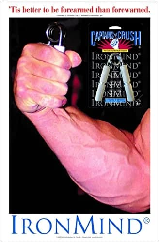 IronMind Captains of Crush Hand Gripper - No. 1 | Premium US Grip Strength Tool (140 lb) thumbnail 4