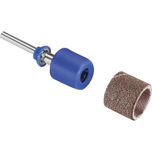 Dremel SC407 EZ SpeedClic Sanding Bands and Mandrel Set, 13 mm (Grit 60/120), 3-Piece thumbnail 1