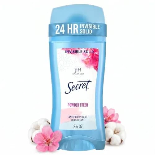 Secret Powder Fresh Invisible Solid Antiperspirant for Women 2.6 oz (73.7 g) | 24hr Sweat & Odor Protection thumbnail 1