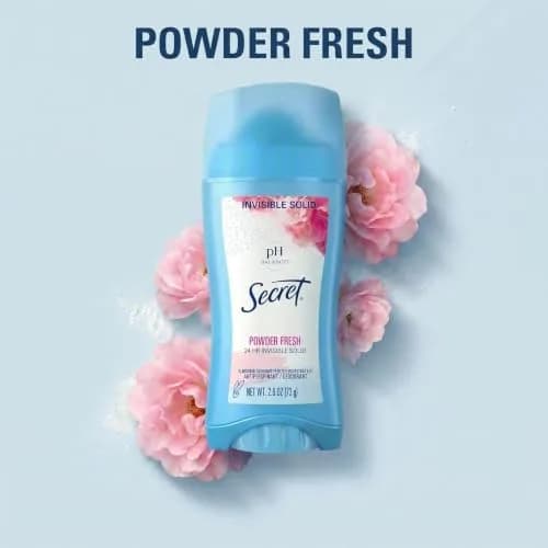 Secret Powder Fresh Invisible Solid Antiperspirant for Women 2.6 oz (73.7 g) | 24hr Sweat & Odor Protection thumbnail 7