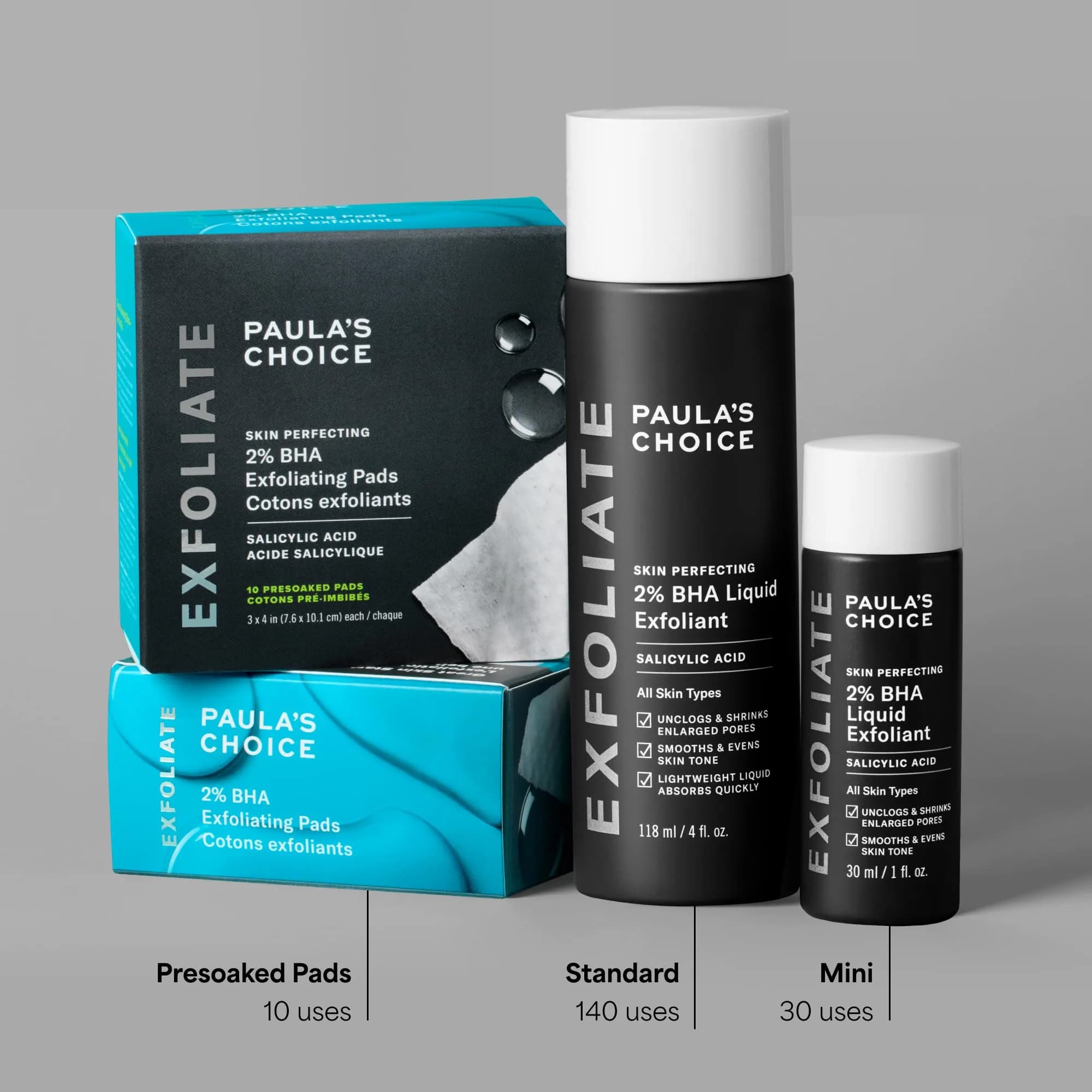 Paula's Choice SKIN PERFECTING 2% BHA Liquid Salicylic Acid Exfoliant, Facial Exfoliant for Blackheads, Enlarged Pores, Wrinkles & Fine Lines, 4 oz Bottle - view 9