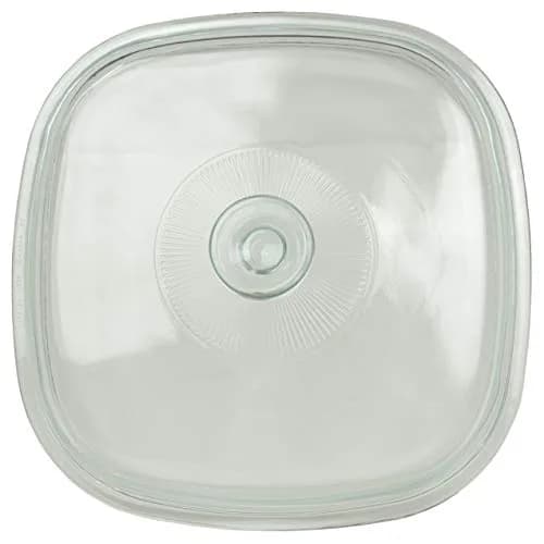 Pyrex Replacement Glass Lid for A-12 Casserole Dish | 10.5-inch Clear Oven & Microwave Safe Lid thumbnail 2