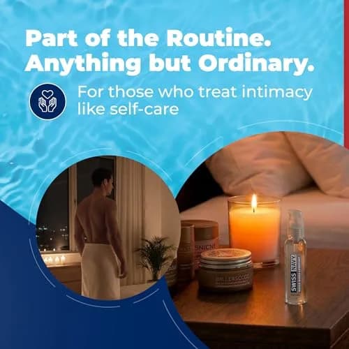 Swiss Navy Water-Based Lubricant - 2 oz | Gel with Slickness & Travel-Friendly Locking Pump thumbnail 6