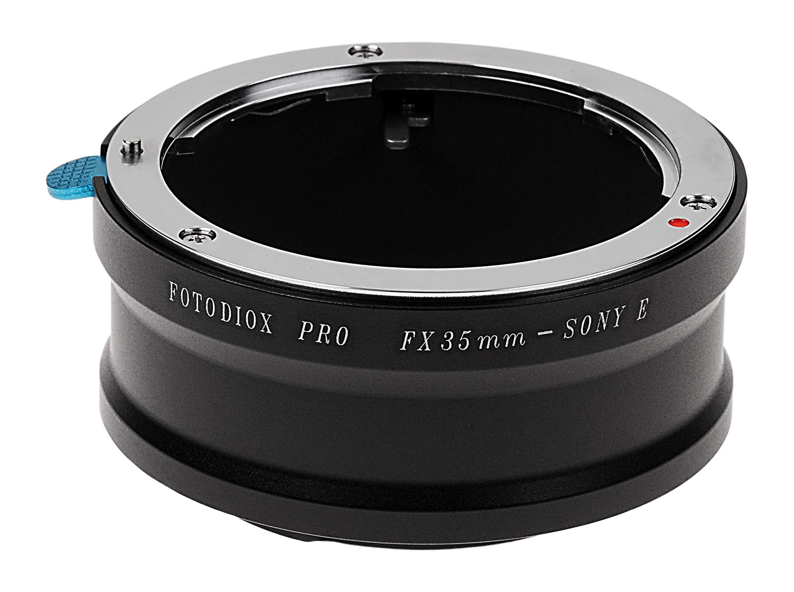 Fotodiox Lens Mount Adapter Compatible with Leica M Lenses to Sony E-Mount Cameras | Infinity Focus & Manual Aperture — Black