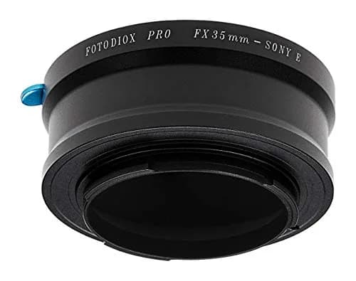 Fotodiox PRO Lens Mount Adapter, 35mm Fuji Fujica X-Mount Lenses to Sony E-Mount NEX Camera, Black, (FX35-SnyE-Pro) thumbnail 3