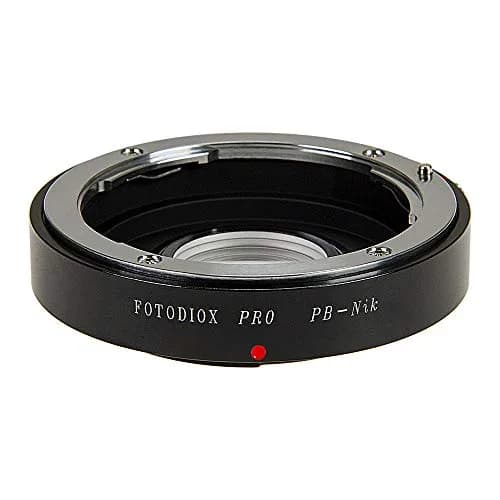Fotodiox Pro Lens Mount Adapter, Praktica B (PB) to Nikon F Camera Body | 1.4x Optic, Manual Focus, All-Metal thumbnail 1