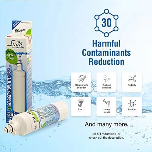 Swift Green Filters Replacement Water Filter for LG LT700-P 46-9690 ADQ36006102 ADQ36006101 EFF-6032A PH21410 | NSF Certified, BPA-Free, USA Made thumbnail 6