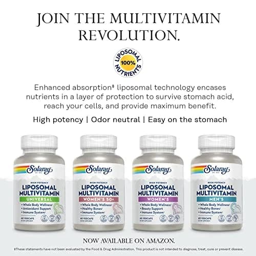 SOLARAY Mega Vitamin B-Stress 60 VegCaps | Timed-Release B Complex with 1000 mg Vitamin C for Stress & Energy thumbnail 8