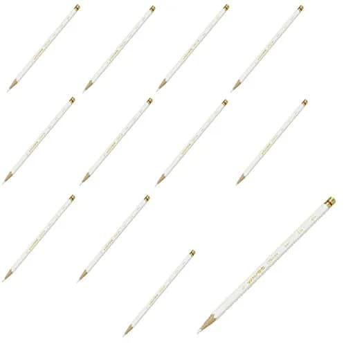 Prismacolor Verithin Pencil Set (12 White) | Fine Lead for Precise Drawing & Writing thumbnail 1