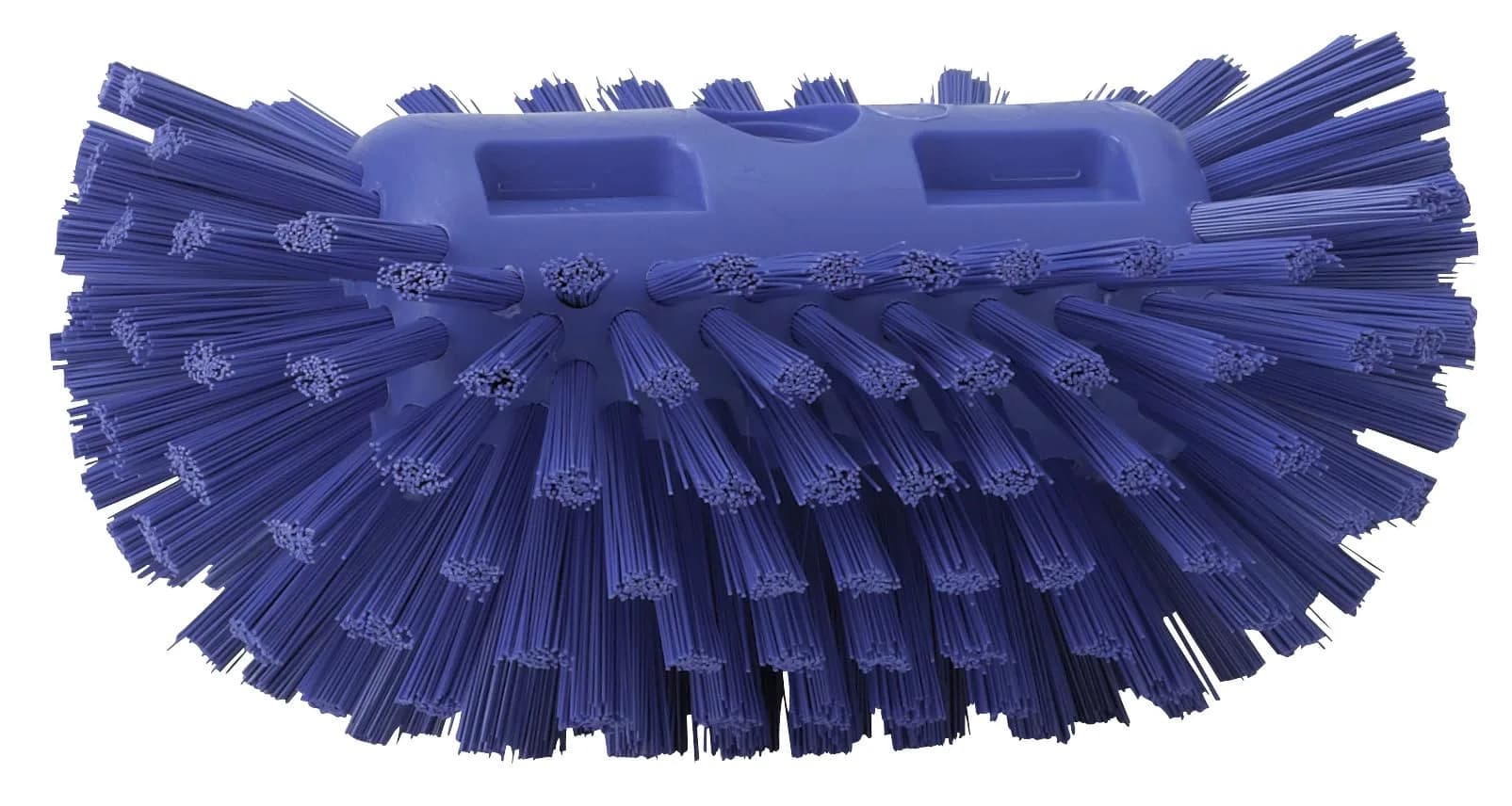 Vikan Polyester Bristle Hand-Held Tank Brush, 8" | Effective for Industrial Tanks & Drains — Purple
