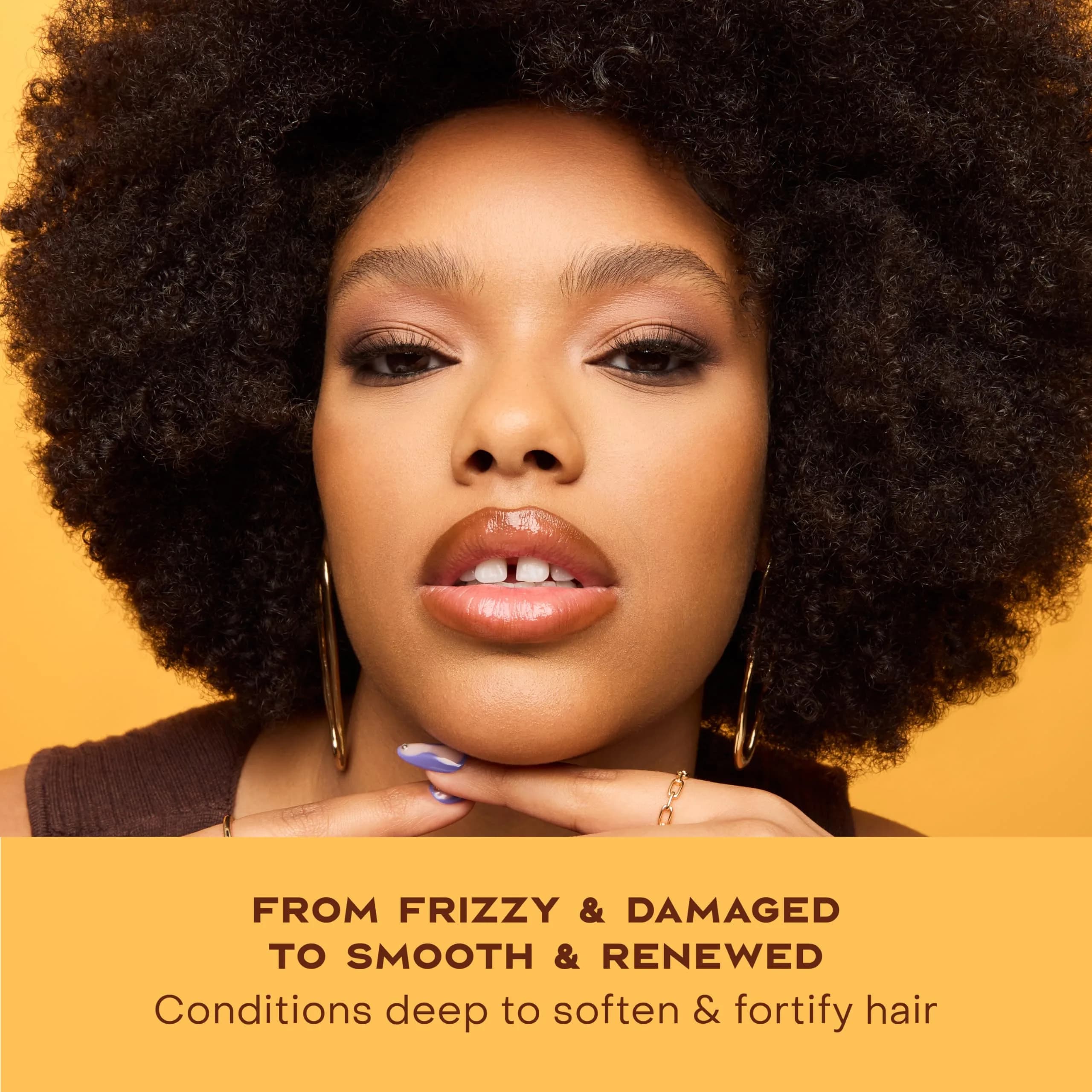 Shea Moisture Raw Shea Butter Deep Moisturizing Conditioner 390ml (13 Fl Oz) | Hydrates Dry, Damaged Curly Hair - view 7