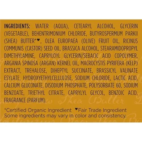 Shea Moisture Raw Shea Butter Deep Moisturizing Conditioner 390ml (13 Fl Oz) | Hydrates Dry, Damaged Curly Hair thumbnail 8