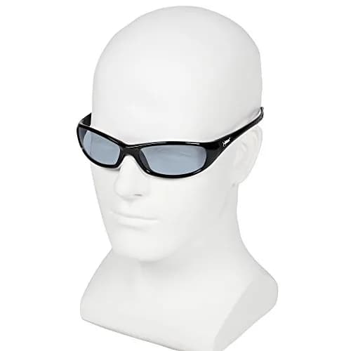 KleenGuard V40 Hellraiser Safety Glasses 12 Pairs | Indoor/Outdoor Lens, Black Frame, ANSI Z87.1+ Certified thumbnail 3