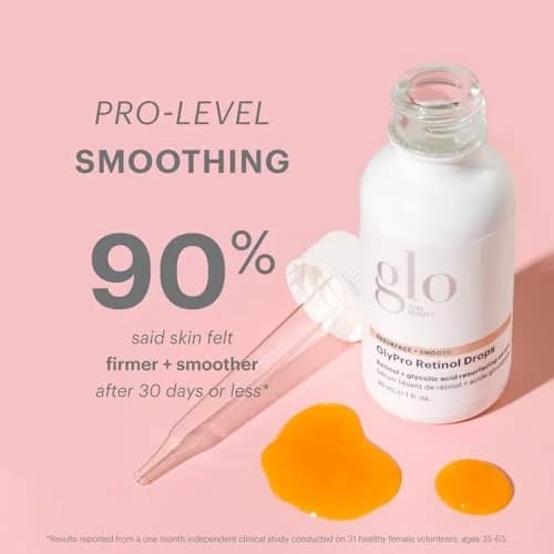 Glo Skin Beauty GlyPro Retinol Face Serum 1 oz | Anti-Aging & Glycolic Exfoliation thumbnail 3