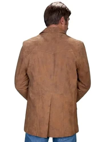 Scully Men's Oakridge Western Leather Blazer Brown 44 T | Classic Western Style Leather Blazer thumbnail 2