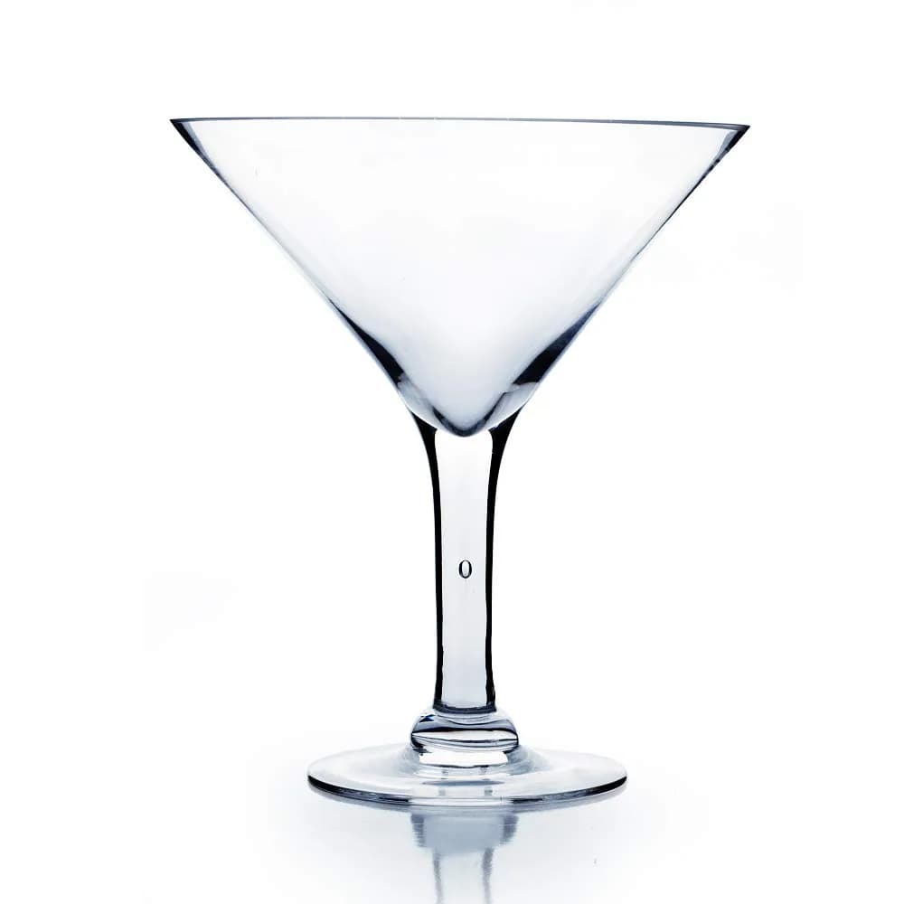 WGVI WGV Martini Glass Vase, Open 9" | Elegant Handblown Glass Centerpiece — 10" Tall