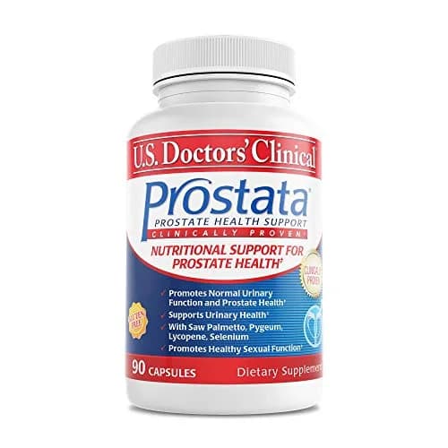 U.S.DOCTORS'CLINICAL Prostata - Clinically Proven Prostate Supplement for Men - 60 Capsules | Supports Urinary & Bladder Health thumbnail 1