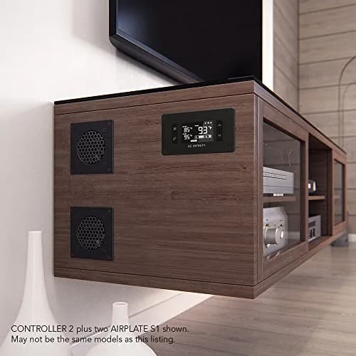 AC Infinity AIRPLATE S5 Cabinet Cooling Fan 8" (20.3 cm) with Speed Controller | 52 CFM, 18 dBa, Dual Ball Bearings thumbnail 7