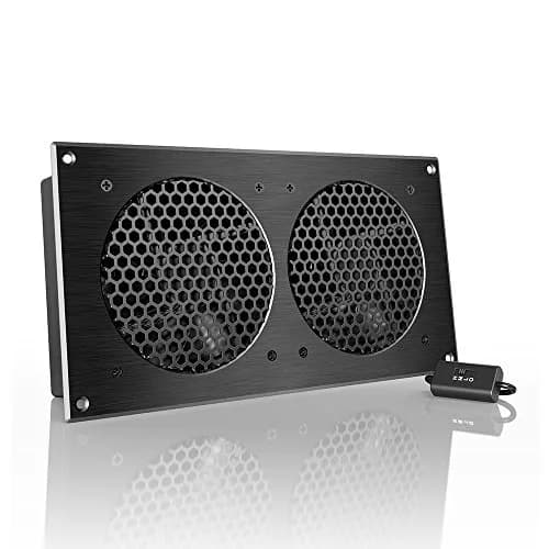 AC Infinity AIRPLATE S7 Quiet Cabinet Cooling Fan 12" (30.7 cm) with Speed Controller | 104 CFM Airflow, 19 dBA Noise, Dual Ball Bearings thumbnail 1