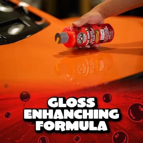 Chemical Guys Maxi Suds II Foaming Car Wash Soap Cherry Scent 473ml (16 fl oz) | pH-Balanced, Wax-Safe Formula thumbnail 4