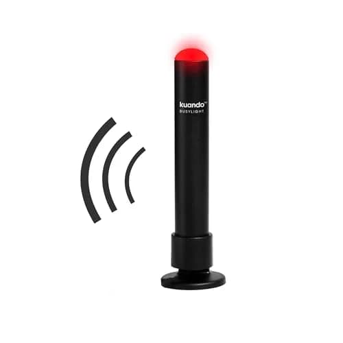 Kuando Busylight UC Alpha Presence Light & Ringer 12.7cm (5") | Free Software for Teams, Zoom, Skype thumbnail 1