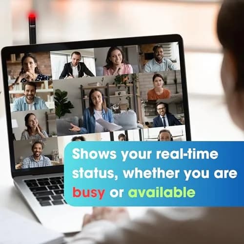 Kuando Busylight UC Alpha Presence Light & Ringer 12.7cm (5") | Free Software for Teams, Zoom, Skype thumbnail 7