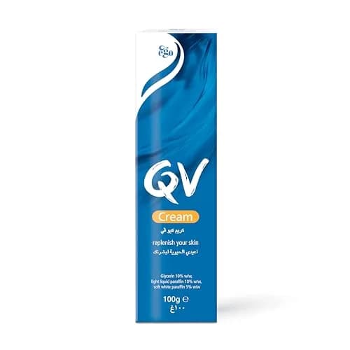 QV Cream with 10% Glycerin 100g | Hydrating, Sensitive Skin Moisturiser thumbnail 1