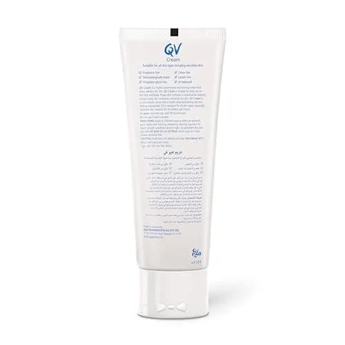 QV Cream with 10% Glycerin 100g | Hydrating, Sensitive Skin Moisturiser thumbnail 2