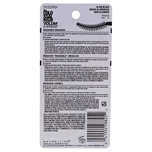 Maybelline New York Volume Express Colossal Cat Eyes Mascara, Glam Black, 9.17ml (0.31 Fl Oz) | Ophthalmologist Tested thumbnail 2