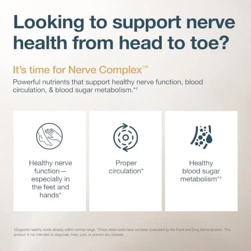 EuroMedica Nerve Complex 60 Capsules | Supports Nerve Function & Circulation thumbnail 2