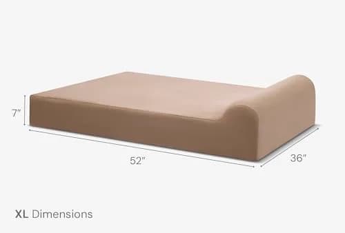Big Barker Headrest Edition Orthopedic Dog Bed 52"x36"x7" | Memory Foam for Large Dogs thumbnail 2