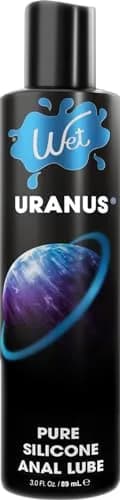 Wet Uranus Extra Thick Water-Based Anal Lube 3 Fl Oz | Long-Lasting, Body-Safe, Paraben-Free — Anal - Silicone / 3 Fl Oz