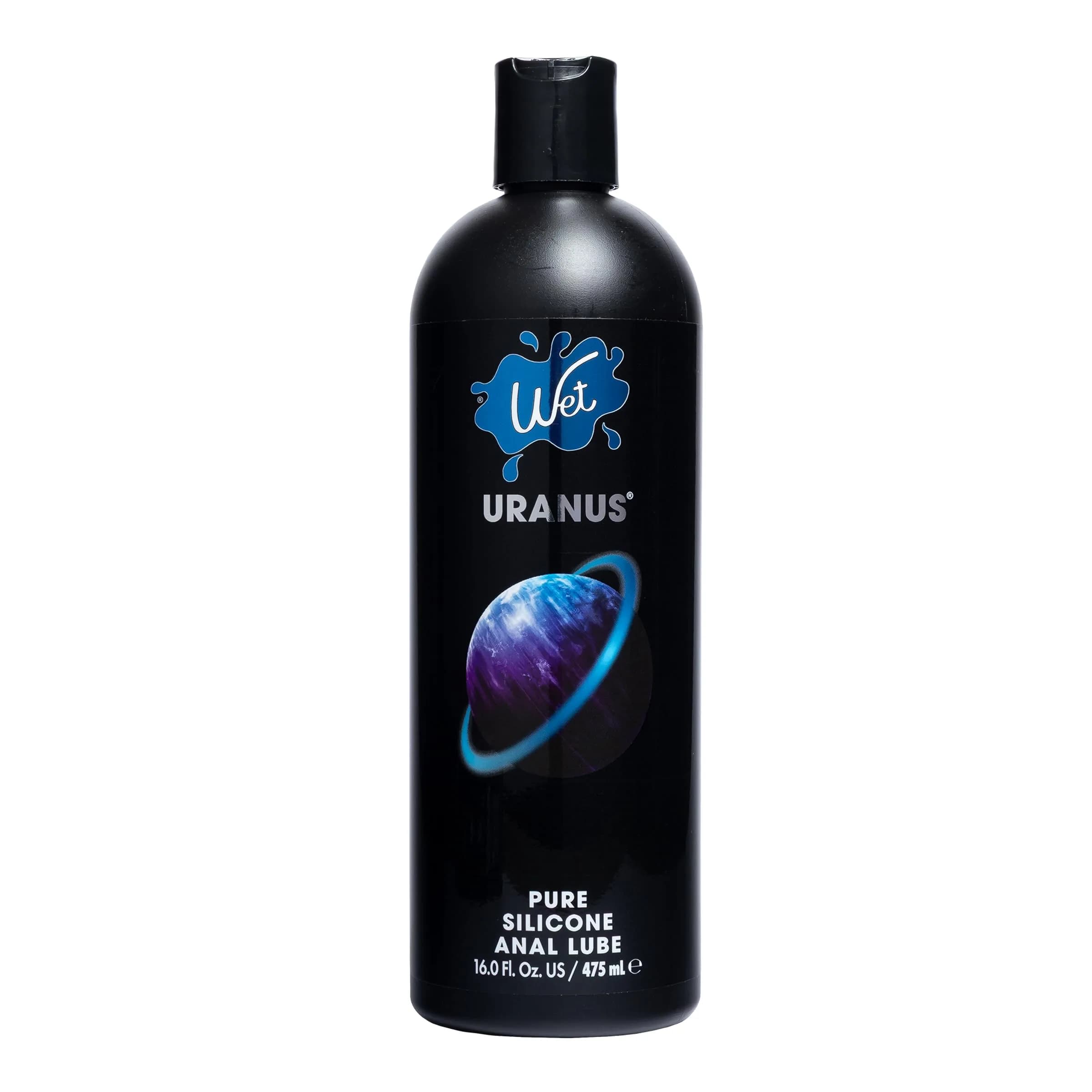 Wet Uranus Silicone Anal Lube 465ml (16 Fl Oz) | Long-Lasting Glide