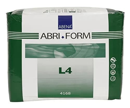 Abena Abri-Form Comfort L4 Plastic-Backed Briefs Large 36 Count | High Absorbency for All-Day Protection thumbnail 3