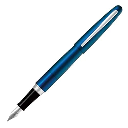 Pilot Cocoon Fountain Pen Medium Nib Blue Body | Stylish, Comfortable & Refillable (70-120 chars) thumbnail 1