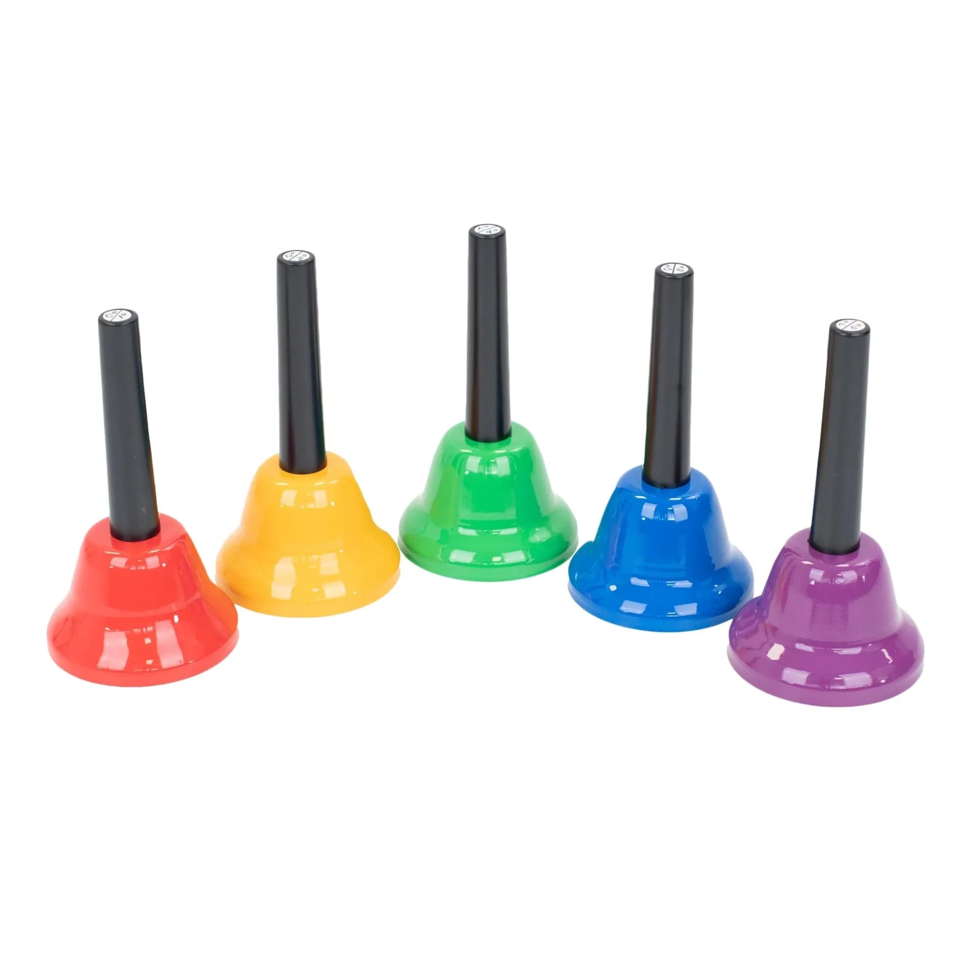 Boomwhackers Chroma-Notes Handbells - Chromatic Add-On Set | Resonant Bronze, 0.6kg, China Origin